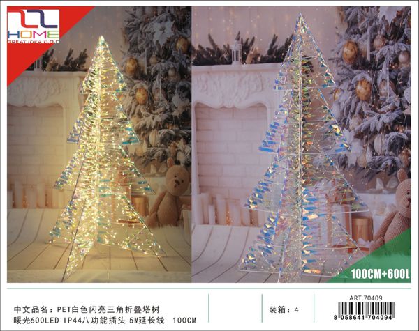 LED bor stožac 100 cm s 600 LED