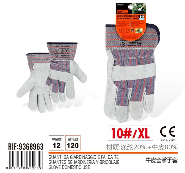 Arbeitshandschuhe aus Rindsleder XL