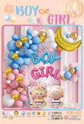 Set balona za girlandu i luk – plavo-roza, Boy or Girl, br. 32150