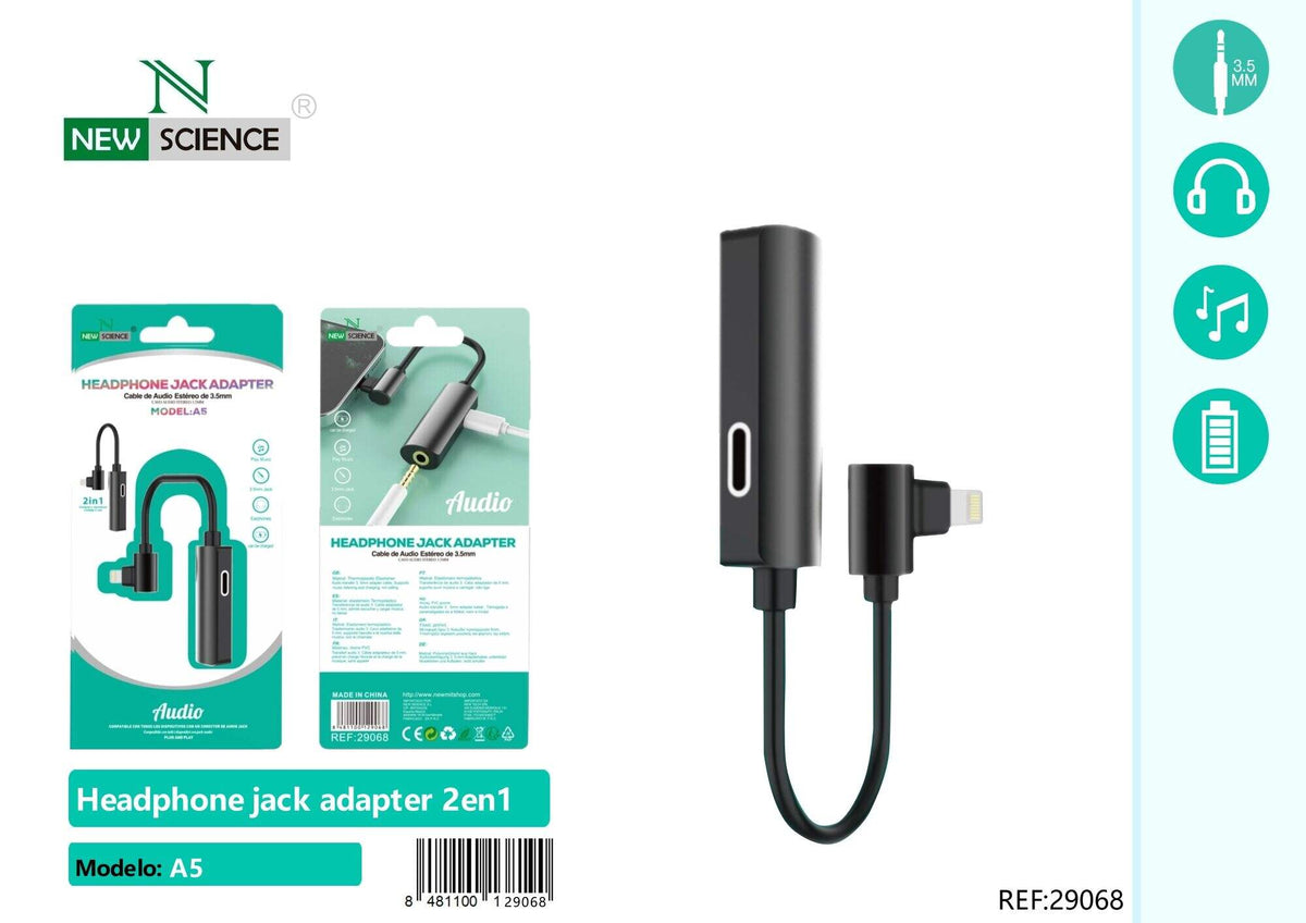 Adapter za slušalice i punjenje za iPhone (A5)