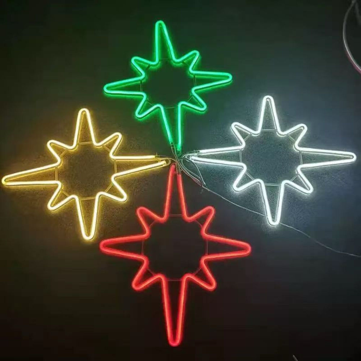 LED neonski svjetleći motiv – Sjevernjača 52 cm