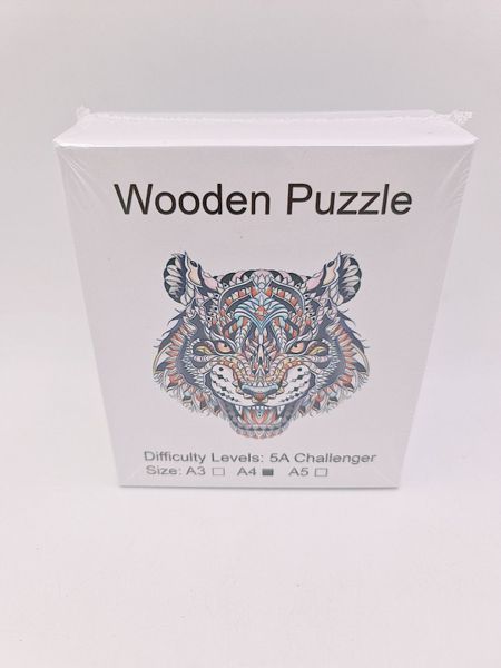 Drvene puzzle nepravilnih oblika – A5 i A4