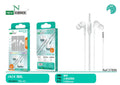 Slušalice s mikrofonom, 3,5 mm (TD-43) – Bijela