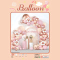 Set balona za girlandu i luk – breskva-roza, br. 32161