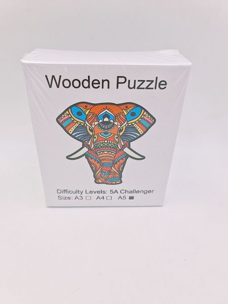 Drvene puzzle nepravilnih oblika – A5 i A4