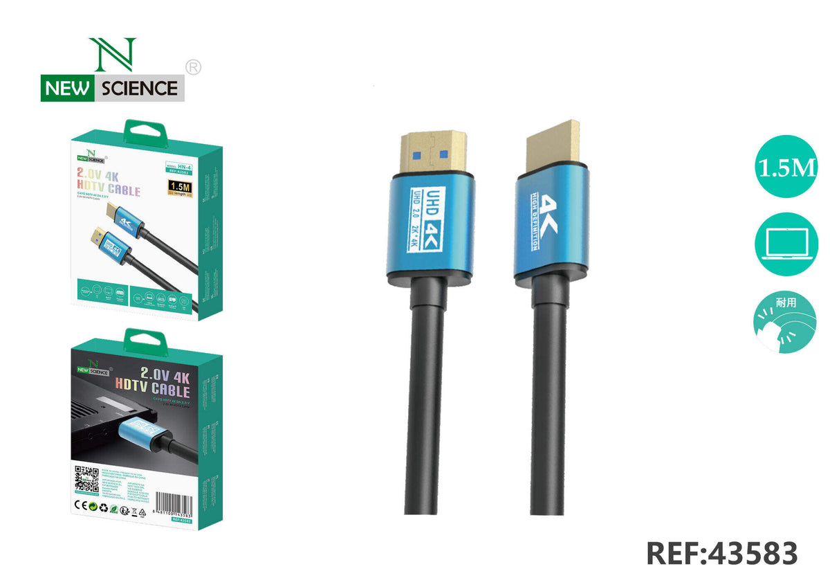HDMI 2.0 kabel 4K – 1,5 i 3 m (HN-4) – 1,5 m