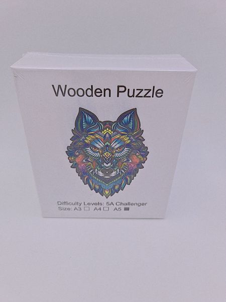 Drvene puzzle nepravilnih oblika – A5 i A4