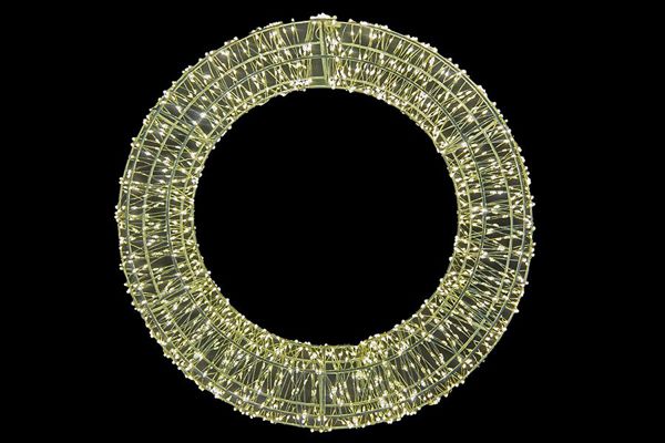Metalna girlanda 70 cm, 2400 LED – svjetleća božićna figura