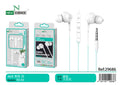 Slušalice s mikrofonom, 3,5 mm (TD-03) – bijele