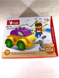 Kocke za slaganje – autić s figuricom – model 2