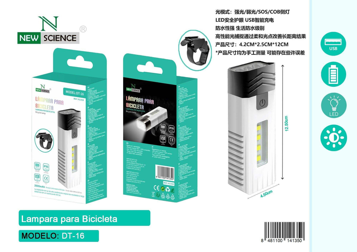 LED svjetlo za bicikl (DT-16)