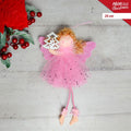 Vila 24 cm, roza – privjesak za bor