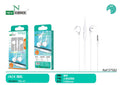 Slušalice s mikrofonom, 3,5 mm (TD-41) – Bijela