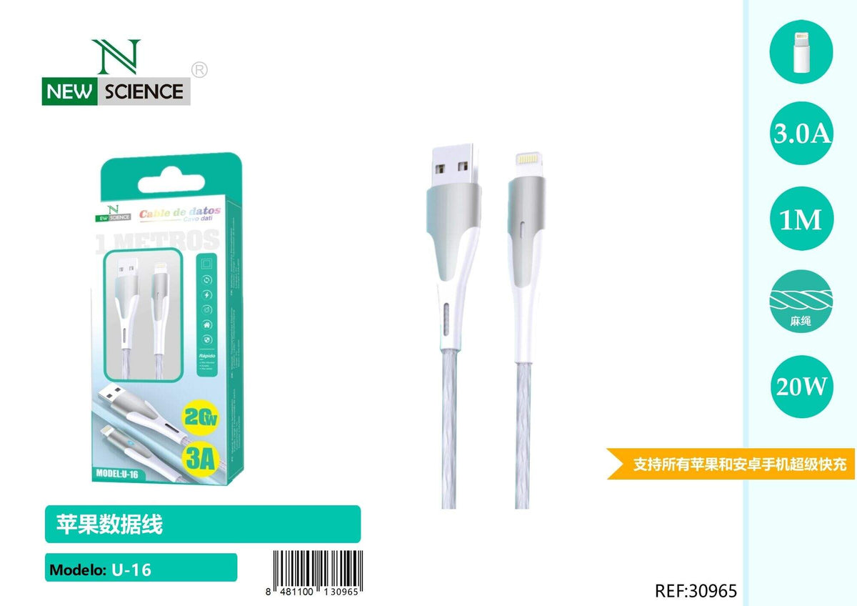 USB kabel za iPhone 20 W (U-16) – 2 m