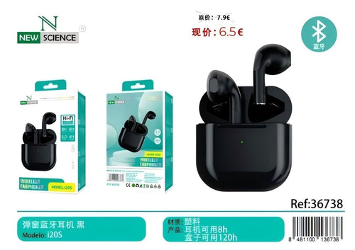 Bežične Bluetooth slušalice (I20S) – Crna