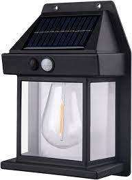 Solarna zidna lampa sa senzorom pokreta