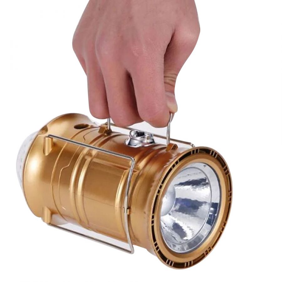 LED lampa za kampiranje s efektom plamena