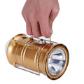 LED lampa za kampiranje s efektom plamena