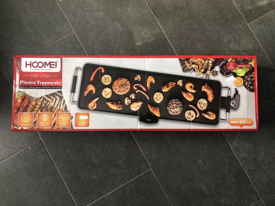 Električna grill ploča Hoomei 5966 – teppanyaki