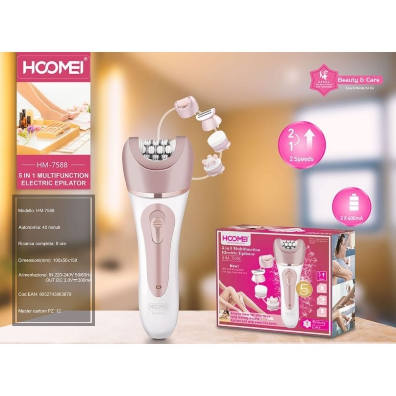 Epilator 5 u 1 HM-7588