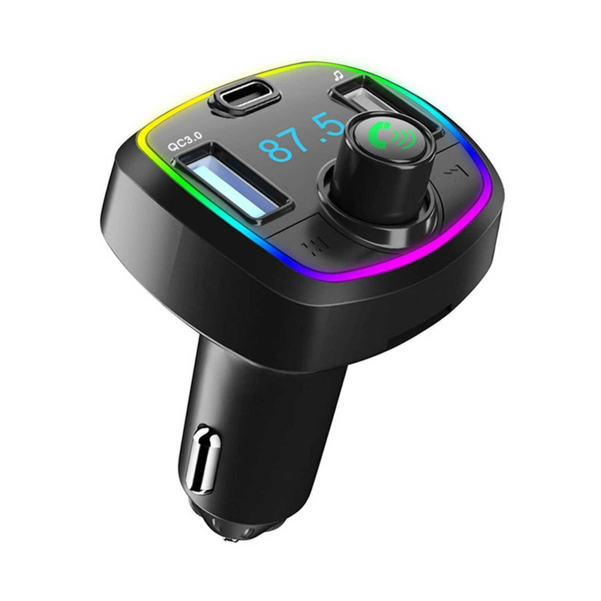 FM transmiter za auto s Bluetoothom i USB punjačem