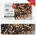 Hladno bijele božićne lampice 560 LED