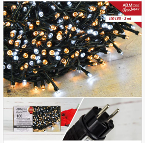 Božićne lampice 100 LED