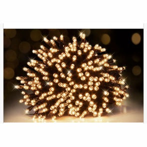 Toplo bijele vanjske lampice 1000 LED