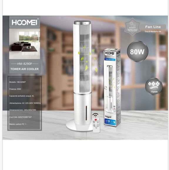 Stojeći ventilator s hlađenjem vodom