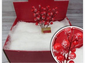 Božićna ukrasna grančica 23 cm