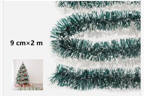 Božićna traka sa snijegom 9 cm