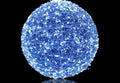 Metalna LED kugla 30 cm