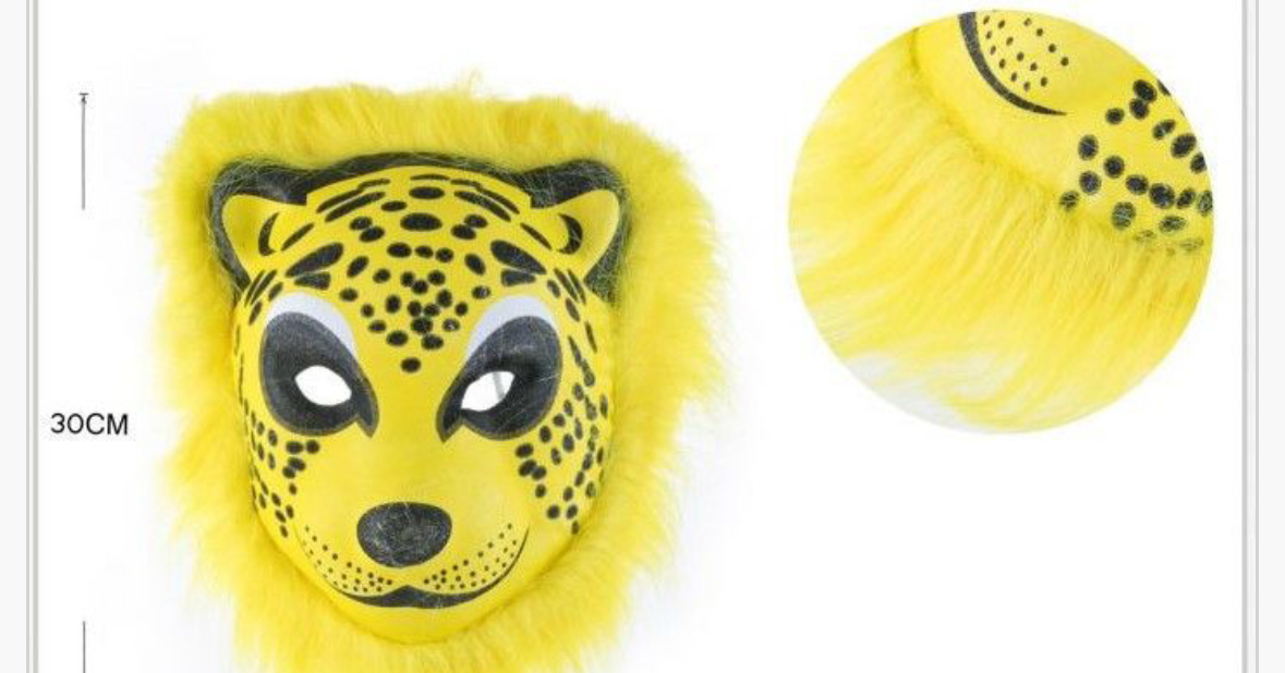 Maska leopard