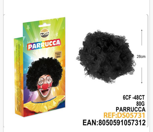 Crna afro perika