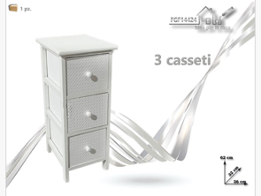 Ormarić s 3 ladice 62cm/26cm