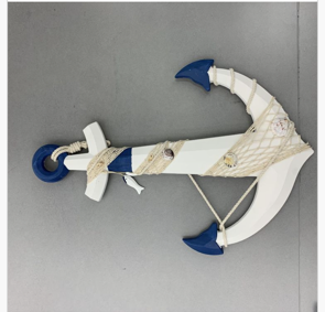 Drveno ukrasno sidro 60cm