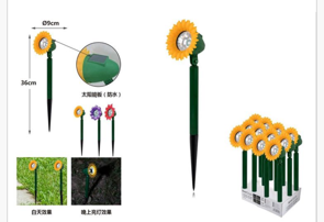 Solarni cvijet suncokreta 36cm