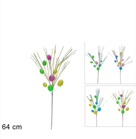 Uskrsna grančica s jajima 63 cm