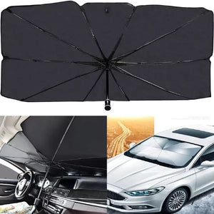 Sklopivi zaštitnik od sunca 135/65cm za auto