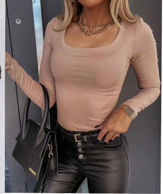 Rebraste pamučne majice