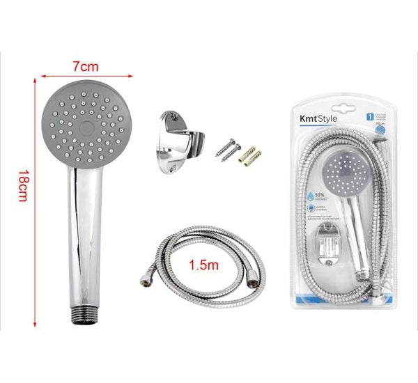 Set tuš glave zvjezdice – sivi