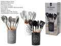 Set kuhinjskog pribora – 8 silikonskih dijelova s posudom
