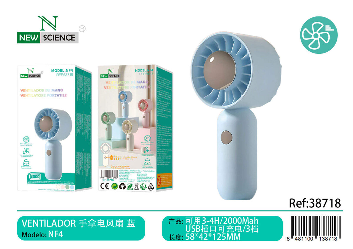 Prijenosni mini ventilator (NF4) – Plava