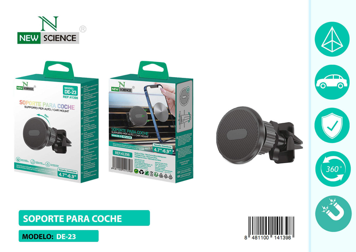Magnetni držač za mobitel za ventilaciju auta (DE-23)