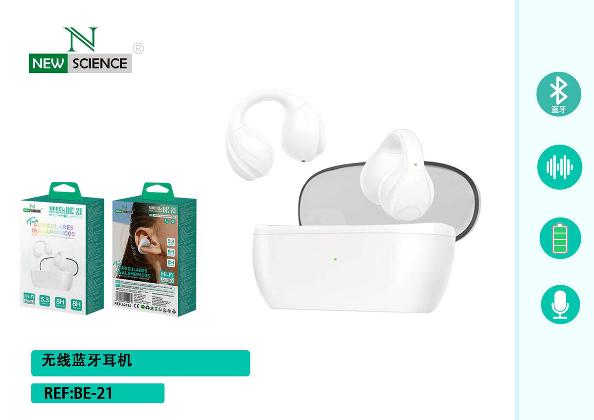 Bežične Bluetooth slušalice otvorenog tipa (BE-21)
