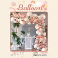 Set balona za girlandu i luk – roza-sivi, br. 32162