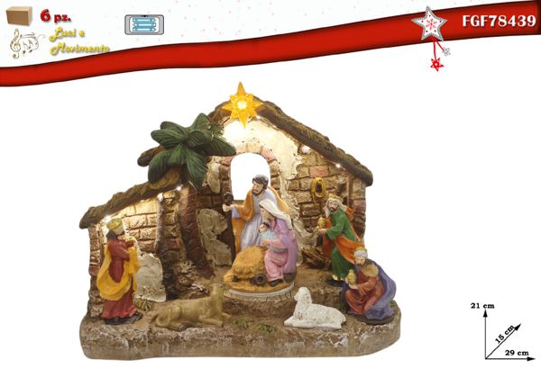 Božićna glazbena dekoracija