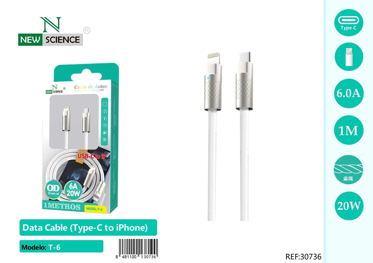 Kabel USB-C na iPhone 20 W (T-6)