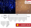 LED sige s 8 programa, toplo bijele – spojive