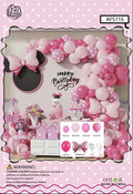 Set balona za girlandu i luk – roza-crni, br. 26516